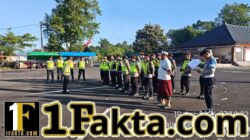 Sipropam Polres Karangasem Lakukan Absensi, Kehadiran Personel Pengamanan IBTK