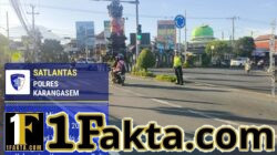 Pastikan Kelancaran Arus Lalulintas, Personil Lantas Atensi Pos Sore dan Gatur Lalin di Ktl 1 Subagan