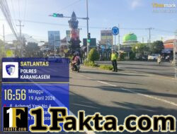 Pastikan Kelancaran Arus Lalulintas, Personil Lantas Atensi Pos Sore dan Gatur Lalin di Ktl 1 Subagan