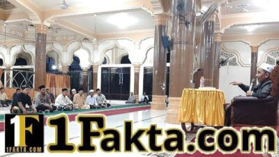 Pengajian Rutin Jadi Ruang Silaturahmi Polsek Pantee Bidari dan Masyarakat