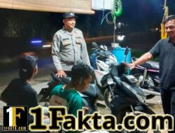 Patroli Malam Hari, Personel Polsek Simpang Ulim, Perkuat Keamanan dan Kedekatan dengan Warga