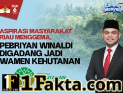 Masyarakat dan Tokoh Se-Riau Usulkan Febriyan Winaldi Jadi Wamen Kehutanan, Dinilai Figur Tepat Bawa Perubahan