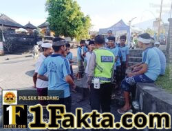 Upaya Dialogis Ka Posko Manik Mas dengan Anak-anak Sekolah, Sampaikan Himbauan Kamtibmas