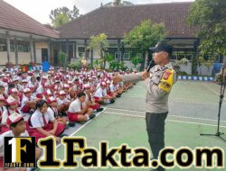 Melalui Program Police Goes To School, Bhabinkamtibmas Candikusuma Edukasi Keamanan dan Cegah Perundungan kepada Siswa Siswi SDN 1 Candikusuma