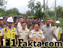 Dandim 0106/Aceh Tengah Dampingi Mendagri Tinjau Lokasi Tanah Amblas di Ketol