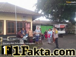 Jaga Kondusivitas saat Berlangsungnya Upacara Adat, Bhabinkamtibmas Polsek Bebandem Gelar Cooling System di Desa Macang