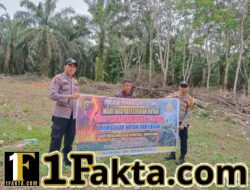 Cegah Karhutla, Polisi Sosialisasikan Maklumat Kapolda di Pangkalan Lesung