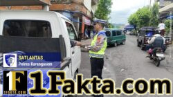 Cegah Laka Lantas dan Gangguan Kamtibmas, Satlantas Polres Karangasem Intensifkan Patroli Dialogis di Beat 1 