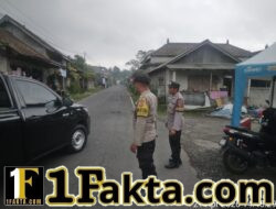 Pastikan Kondusifitas Situasi Kamtibmas, Polsek Selat Rutin Gelar Patroli 