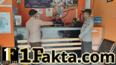 Patroli KRYD, Polisi Antisipasi C3 di Kantor Pos dan Pasar Kuala Kampar