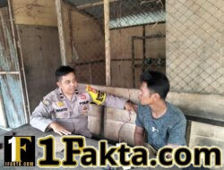 Sambangi Warga, Polisi Sosialisasikan Larangan Bakar Hutan di Pelalawan