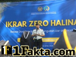 Apel Siaga Ikrar Zero HALINAR dan Narkoba Bentuk Komitmen Lapas Kelas IIA Sidoarjo Menciptakan Lingkungan Pemasyarakatan, Bersih dari Handphone, Pungli dan Narkoba 