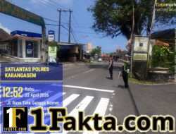 Sat Lantas Berikan Pengamanan, di Kawasan Obyek Wisata Tirtagangga