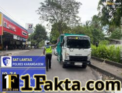 Cegah Laka Lantas dan Gangguan Kamtibmas, Satlantas Polres Karangasem Intensifkan Patroli Dialogis di Beat 1 
