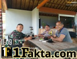 Melalui Giat Sambang Dialogis Bersama Warga, Sinergitas TNI-Polri Sosialisasikan Layanan Cepat 110