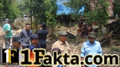Banjir–Longsor Terjang Simangumban, 196 Rumah Terdampak, Bupati Taput Perintahkan Gerak Cepat