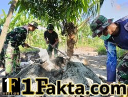 Dari Rusak Parah Jadi Optimal, Irigasi Paok Lombok Bukti Sukses TMMD ke-128