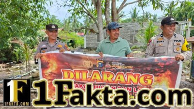 Cegah Karhutla, Polisi Sebar Maklumat Kapolda Riau ke Warga Kuala Kampar