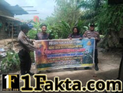 Polsek Pangkalan Lesung Gencarkan Patroli Karhutla di Pangkalan Lesung, Titik Api Nihil