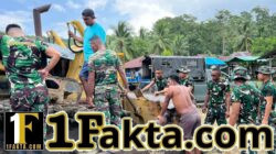 Percepat Pembukaan Jalan TMMD ke-128, Kodim 1602/Ende Kirim Solar untuk Perbaikan Loader