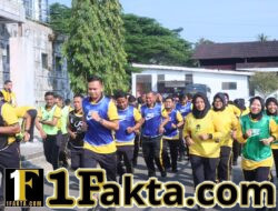 Uji Fisik Personel, Kapolres Aceh Timur Pimpin Kesamaptaan Jasmani Periode I Tahun 2026