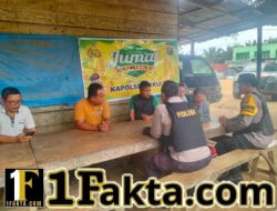 Jumat Curhat, Polsek Ukui Perkuat Kedekatan dengan Masyarakat