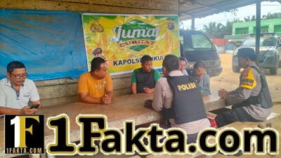 Jumat Curhat, Polsek Ukui Perkuat Kedekatan dengan Masyarakat