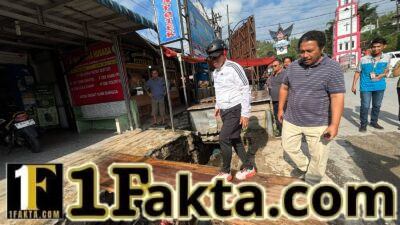 Bupati Taput Gas Penataan Tarutung: Drainase Dikebut, Simpang Empat Dibersihkan, Aset Ditertibkan