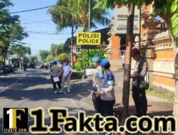 Si Propam Polres Karangasem Lakukan Absensi Kehadiran PNPP, Saat Simulasi Sispam Mako Dalka Menghadapi May Day dan Bencana Alam