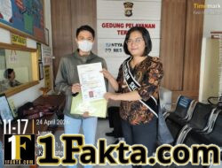 Wujudkan Layanan yang Optimal, Satpas Polres Karangasem Serahkan SKCK kepada Pemohon