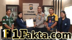 Terima Kunjungan Pelajar, Kapolres Karangasem Apresiasi Inisiatif Para Siswa dalam Mengembangkan Literasi Melalui Majalah Sekolah