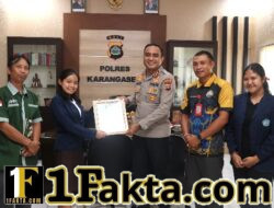 Terima Kunjungan Pelajar, Kapolres Karangasem Apresiasi Inisiatif Para Siswa dalam Mengembangkan Literasi Melalui Majalah Sekolah