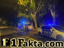 Satlantas Polres Karangasem Berikan Himbau kepada Para Sopir Truk,  Agar Tidak Parkir di Bahu Jalan
