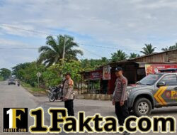 Polisi Patroli Lalu Lintas di Jalintim, Antisipasi Kecelakaan