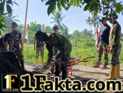 TMMD ke-128 Percepat Infrastruktur, Talud Paok Lombok Terus Digenjot