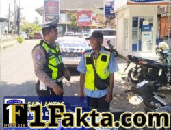 Cegah Laka Lantas dan Gangguan Kamtibmas, Satlantas Polres Karangasem Intensifkan Patroli Dialogis di Beat 1 