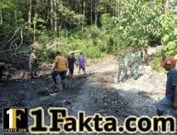 Jalan yang Lama Tak Bisa Dilalui Kini Dibuka, TMMD Ke-128 Wujudkan Harapan Warga