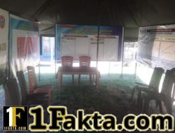 Tak Gentar Cuaca Buruk, Satgas TMMD Ke-128 Bangun Tenda Dukung Percepatan Jalan