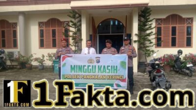 Ibadah Minggu Harmoni di HKBP, Polisi Sampaikan Pesan Kamtibmas