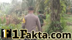 Perkuat Sinergi, Polsek Langgam Jalin Silaturahmi dengan Koramil 09 Langgam