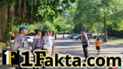 Pastikan Menjalankan Tugas dengan Optimal, Sipropam Polres Karangasem Lakukan Pengawasan dan Absensi Kehadiran Personel Pam di Kawasan Objek Wisata