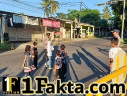 Polsek Bebandem Berikan Pengamanan Car Free Day di Jalur 11 Veteran Barat
