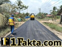 Pengaspalan Jalan Desa Tanjong Ara Dorong Mobilitas dan Ekonomi Warga