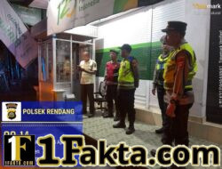 Pastikan Situasi Kamtibmas Kondusif, Personek Polsek Rendang Mengintensifkan Patroli Malam Sasar Beberapa Titik Strategis