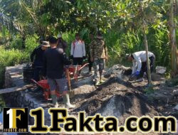 Talud Irigasi Sepanjang 1,3 Km Digenjot, Optimis Rampung Sesuai Jadwal