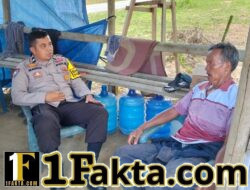 Bhabinkamtibmas Desa Sialang Godang Laksanakan Silaturahmi, Ajak Warga Jaga Kamtibmas dan Cegah Karhutla