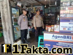 KRYD Polsek Kuala Kampar Sasar Bank dan Pusat Usaha, Antisipasi Kejahatan Jalanan