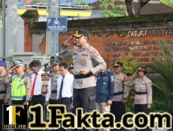 Pimpin Apel Jam Pimpinan, Kapolres Karangasem Tekankan Kesiapan May Day dan Kualitas Pelayanan Publik
