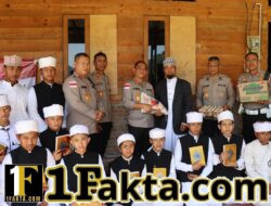 Kapolres Aceh Tengah Saweu Pesantren, Salurkan Bansos dan Gelar Bakti Kesehatan