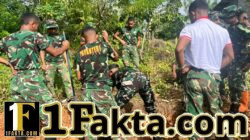 Tingkatkan Kesehatan Warga, Satgas TMMD Lanjutkan Pembuatan MCKSemangat Gotong Royong, Satgas TMMD dan Warga Gali Lubang MCK di Umbu Wangu